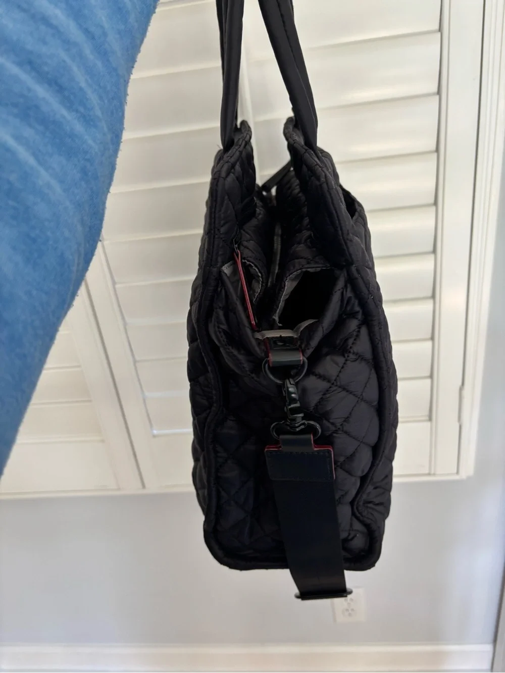 MZ Wallace Black Large Metro Box Tote II